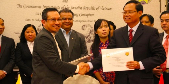 Signing Of MOU With The Government Inspectorate Of The Socialist Republic of Vietnam