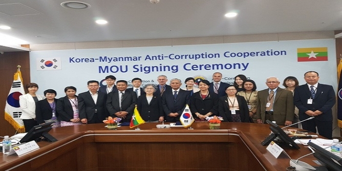 CRA Study Mission to Korea’s ACRC and bilateral Meeting between Anti-Corruption Commission, Myanmar and Anti-Corruption and Civil Rights Commission (ACRC)